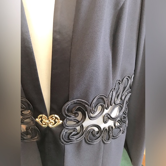 EUC Joseph Ribkoff Creations Mother of the Bride Coverup Blazer - Picture 6 of 10